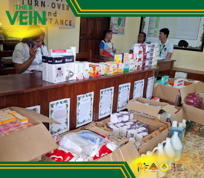 PMC Aids Barangays with Medical Supplies through SDMP